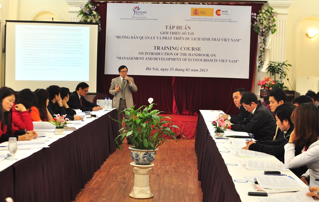 Introduction of the handbook on “Management & Development of eco-tourism in Vietnam”
