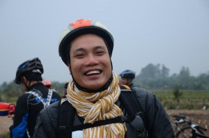 Cycling in Dong Ngac