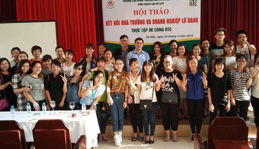 THÀNH CÔNG RỰC RỠ CỦA HỘI THẢO ĐẦU TIÊN TẠI CAO ĐẲNG THƯƠNG MẠI – DU LỊCH